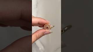 Cinnamon rolls earrings 🍁 polymerclaytutorial cinnamoroll diy earrings fall autumn [upl. by Nykal]