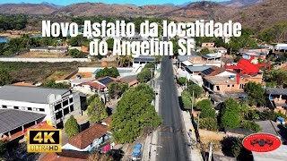 Asfalto novo na localidade de Angelim em São Fidélis RJ [upl. by Llebpmac]