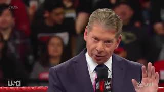 WWE CHAIRMAN Vince McMahon Entrance to Monday Night Raw [upl. by Spark]