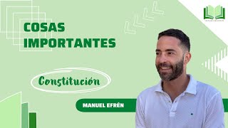 Cosas importantes de la Constitución Española [upl. by Eenrahc]