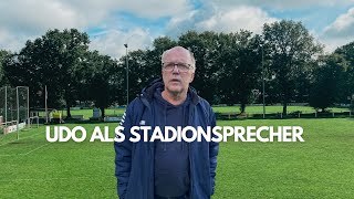 Stadionsprecher Udo  aber erst wird aufgeräumt [upl. by Mcdougall]