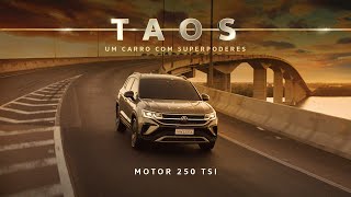 Taos  Motor 250 TSI  VW Brasil [upl. by Yraeg]