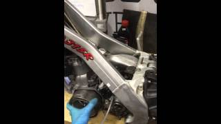 Montesa 315r kickstart issue [upl. by Hnilym]