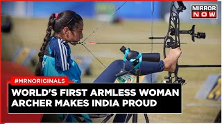 Asian Para Games 2023  Meet Sheetal Devi Worlds First Armless Archer To Win a Gold  English News [upl. by Aisatsanna632]