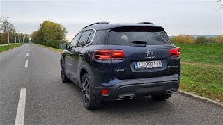 Citroen C5 Aircross Hybrid 225  0100 kmh acceleration Hybrid Sport [upl. by Aniloj]