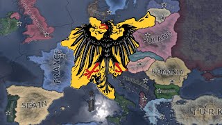 Holy Roman Empire in hoi4 [upl. by Ojyma]