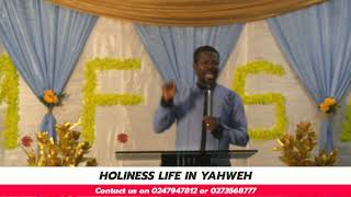 HOLINESS LIFE IN YAHWEH [upl. by Ainedrag]