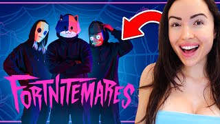 NEW FORTNITEMARES UPDATE with My Boyfriend Fortnite Halloween [upl. by Iarahs]