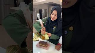 How to write on cake  tahoor fatima  chocolate ganache opera cake  butter cream recipe [upl. by Nereids]