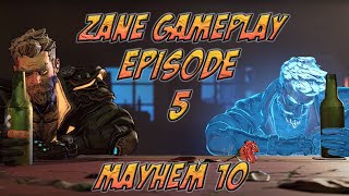 Borderlands 3 Ep 5  Zane The Operative All Missions Mayhem 10 Gameplay [upl. by Goraud]