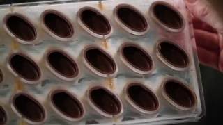 How to mould chocolates [upl. by Bonnette]