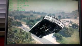 Test GTA V on Athlon II X2 250  9800GT [upl. by Nonah]