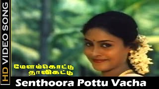 Senthora Pottu Vacha Song  Melam Kottu Thaali Kattu Movie  RamarajanSaranya  Old Love Songs  HD [upl. by Loftis673]