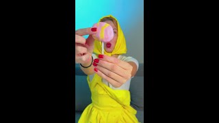 Sneaking Chewing Gum Disguised as Lollipop 🍭 sneaky fun viral [upl. by Airdna]