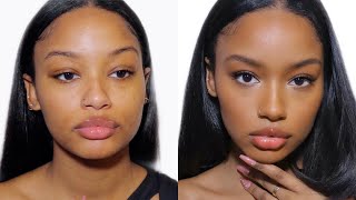 NO FOUNDATION Makeup Routine  Easy and Glowy Everyday Makeup [upl. by Selec]