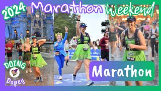 Marathon Weekend DOPEY Challenge 2024  FULL Marathon  Doing Dopey  RunDisney [upl. by Conover]