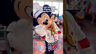 FREE Disney Dining Plan 🍔 disney disneyworld [upl. by Lledrev]