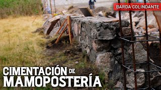 Cómo Hacer una BARDA  CIMENTACIÓN  ConstruProceso [upl. by Seyer343]