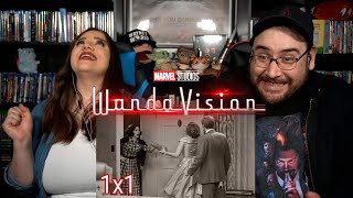 WandaVision 1x1 SERIES PREMIERE  Episode 1 Reaction  Review [upl. by Soigroeg]