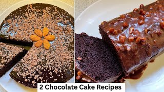 2 Chocolate Cake Recipes [upl. by Amand]