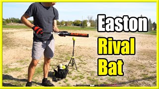 Easton Rival Slow Pitch Softball Bat Review 100 Aluminum Bat [upl. by Ezara]