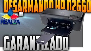 Desarmando impresora HP D2660 [upl. by Conlen]