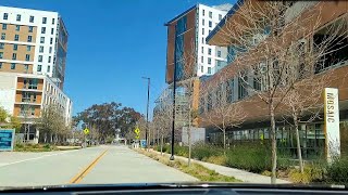 Driving tour of the campus of the University of CaliforniaSan Diego in La Jolla California [upl. by Castro]