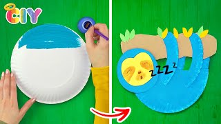 Crafts Corner  Paper Plate Fun [upl. by Addiego]