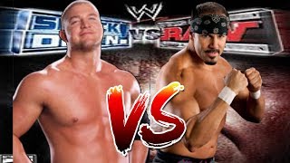 WWE Smackdown vs Raw Danny Basham CAW vs Chavo Guerrero [upl. by Ecnerual353]