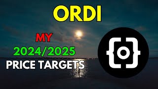 My ORDI ORDINAL Price Prediction for 20242025 [upl. by Neelyahs378]