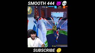 Smooth 444 😡💢 nonstopgaming 1vs4 gameplay 😤 ffshorts ajjubhai gyangaming totalgaming freefire [upl. by Allegra]