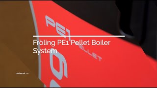 Froling PE1 Wood Pellet Boiler System [upl. by Llerraf]