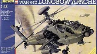 Revell 148 AH64D Longbow Apache Unboxing Review [upl. by Anilram]