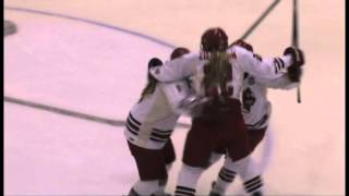 Plattsburgh States Allison Eras OT GameWinning Goal vs St Thomas [upl. by Terzas]