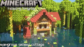 Mangrove Swamp Cottage  Minecraft Relaxing Longplay No Commentary 120 [upl. by Gnud]