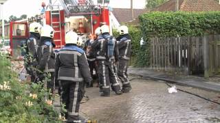 GPTV Woningbrand in Minnertsga [upl. by Breana287]