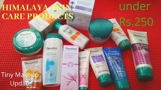 Himalaya Skin Care Products Under 250 l My Favorite Himalaya Products l Tiny Makeup Update [upl. by Nyleahs]