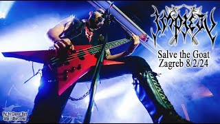 IMPIETY  Salve the Goat Live in Croatia [upl. by Marozas]