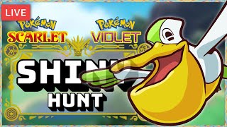 Pelipper SHINY HUNT 🔴 LIVE  Pokemon Scarlet amp Pokemon Violet [upl. by Caine]