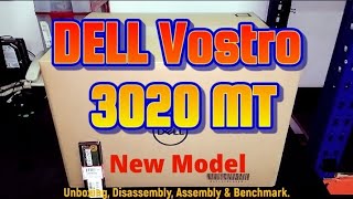 DELL Vostro 3020 MT  Unboxing Disassembly and Upgrade Options [upl. by Kraska]