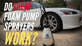 Cheap Foaming Pump Sprayer Review [upl. by Llertnad564]