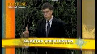 Disruptive Innovation  Clayton Christensen Part 1 [upl. by Gosser]