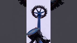 Riders left dangling upside down on Portland amusement ride [upl. by Aramahs]