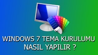 WINDOWS 7 TEMA KURULUM 2021 [upl. by Critchfield]