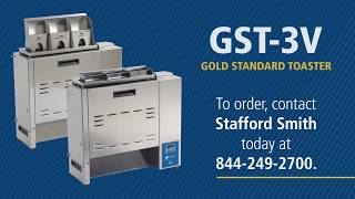 Antunes Gold Standard Toaster GST3V Sonic Informational Video [upl. by Simpkins]