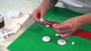 Taart randen maken met de Multi Ribbon Cutter [upl. by Anigriv313]