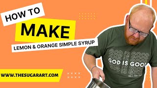 A simple syrup for cakes [upl. by Ximena]