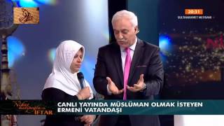 Canlı yayında müslüman olmak isteyen ermeni vatandaşı [upl. by Anifled]