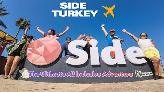 an all inclusive holiday in Side Turkey 2024 [upl. by Epner850]