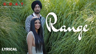 Range Lyric Video  Diljit Dosanjh  GOAT  Latest Punjabi Song 2020 [upl. by Ronalda]